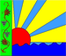 Прапор селища Лиманське