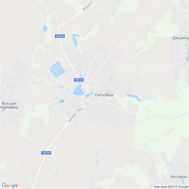 карта Ситковцы