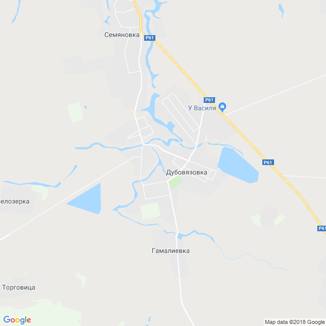 карта Дубовязовка