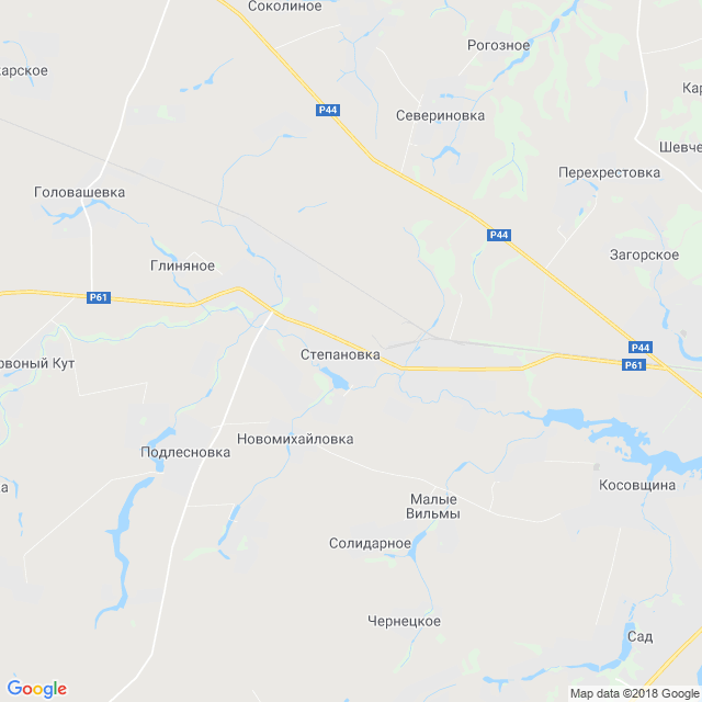 карта Степановка