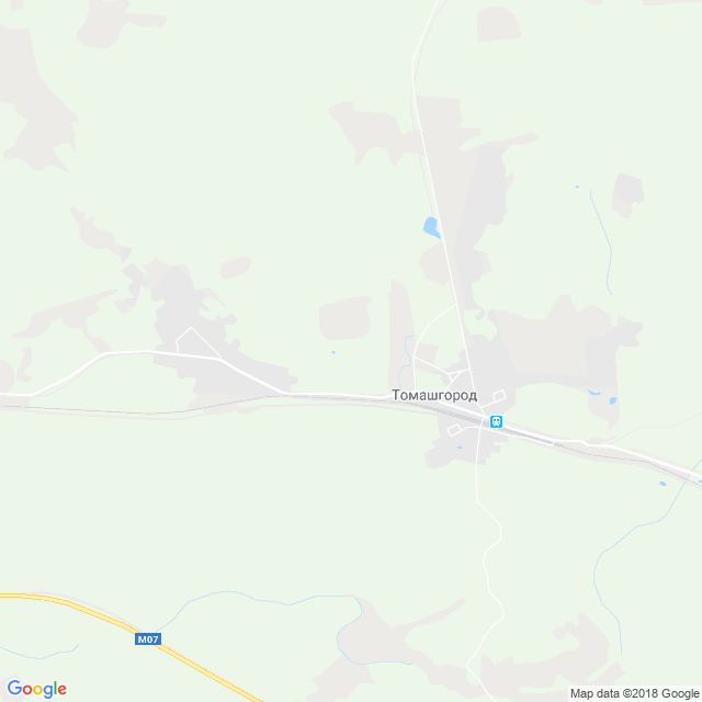 карта Томашгород