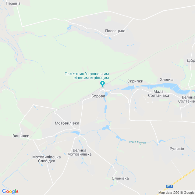 карта Борова