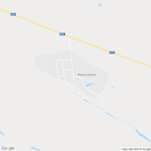 карта Вишневое