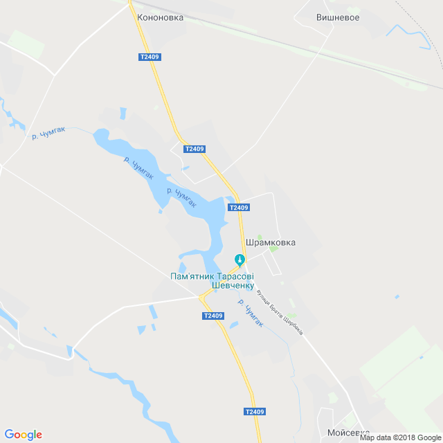 карта Шрамковка