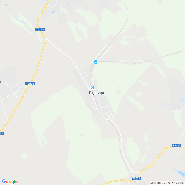 карта Рудница