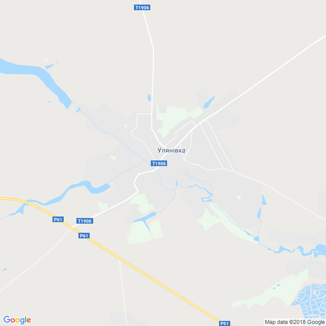 карта Улянівка
