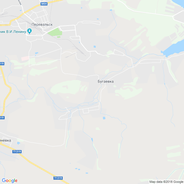 карта Бугаевка