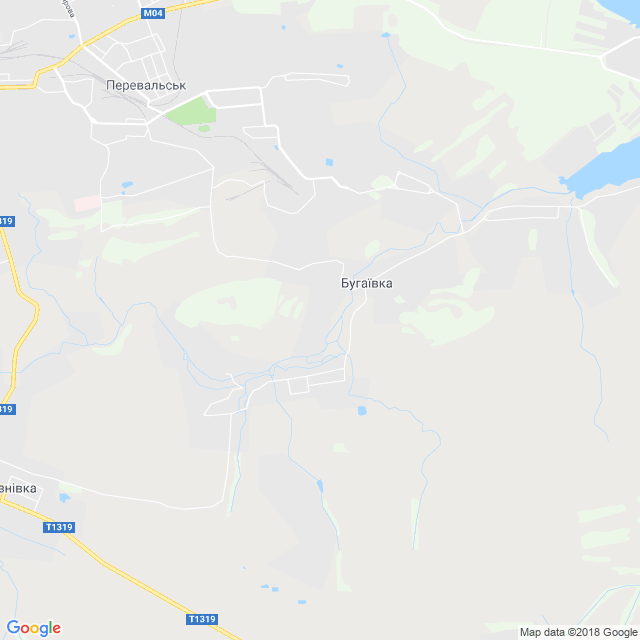 карта Бугаївка