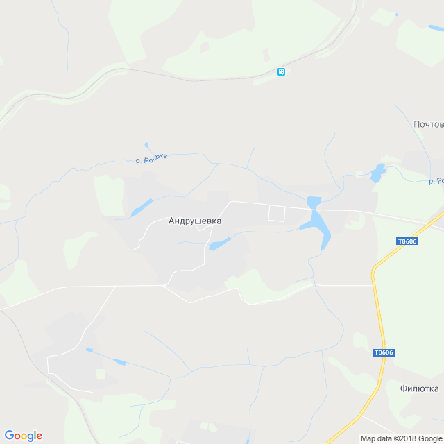 карта Андрушевка