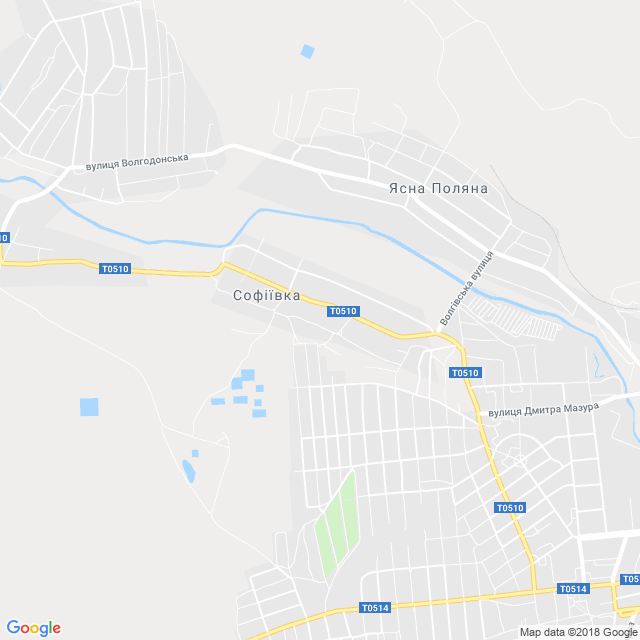 карта Софіївка