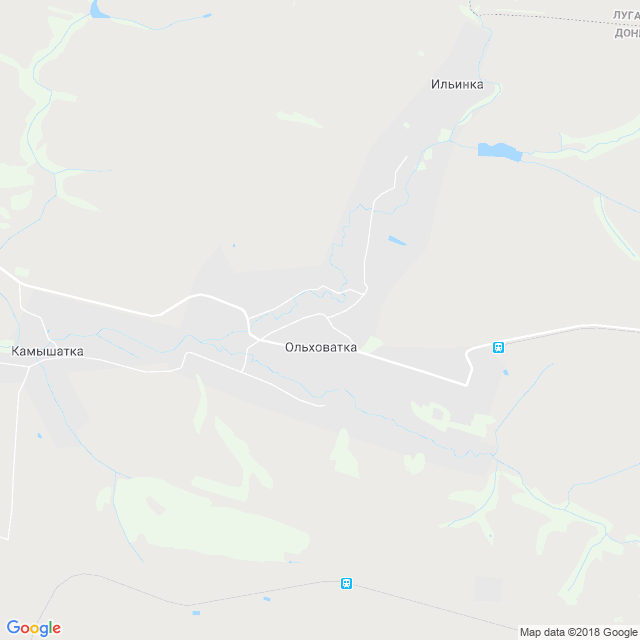 карта Ольховатка