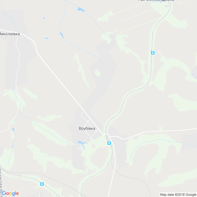 карта Врубівка