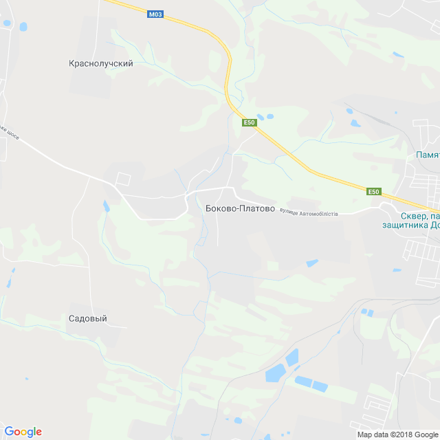 карта Боково-Платово