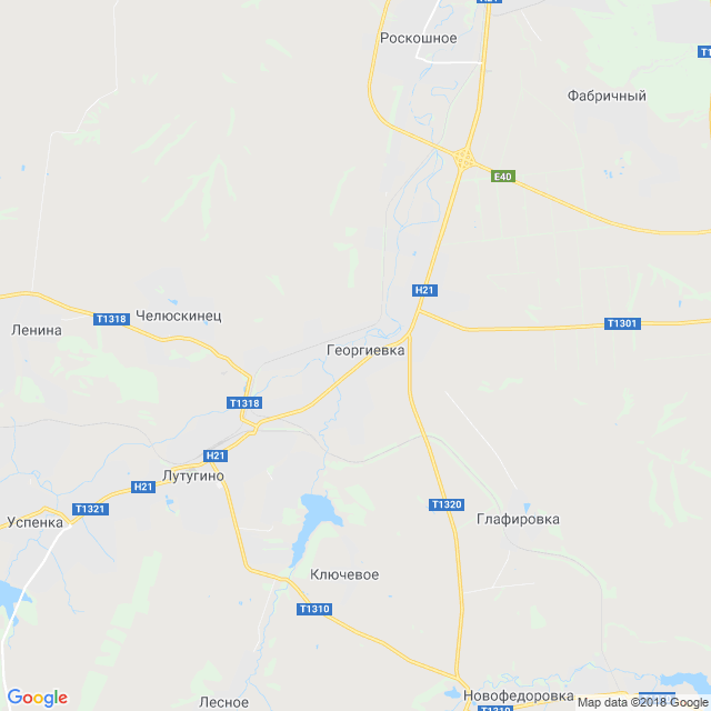 карта Георгиевка