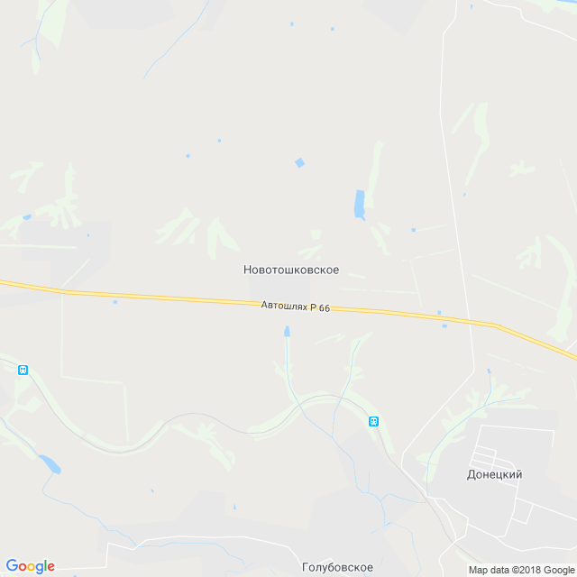 карта Новотошковское