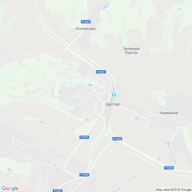 карта Щётово