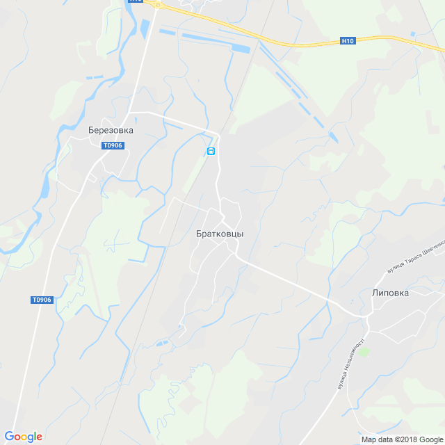карта Братковцы