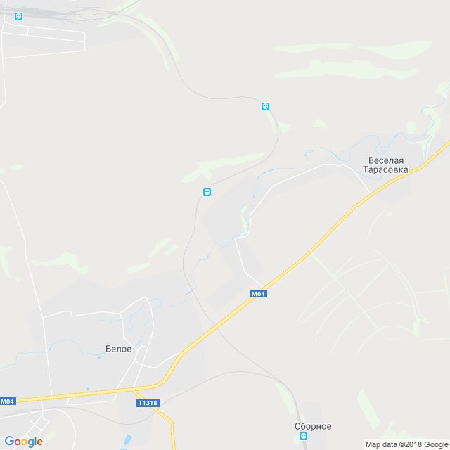 карта Веселая Тарасовка