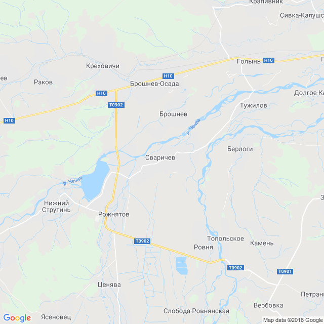 карта Сварычев