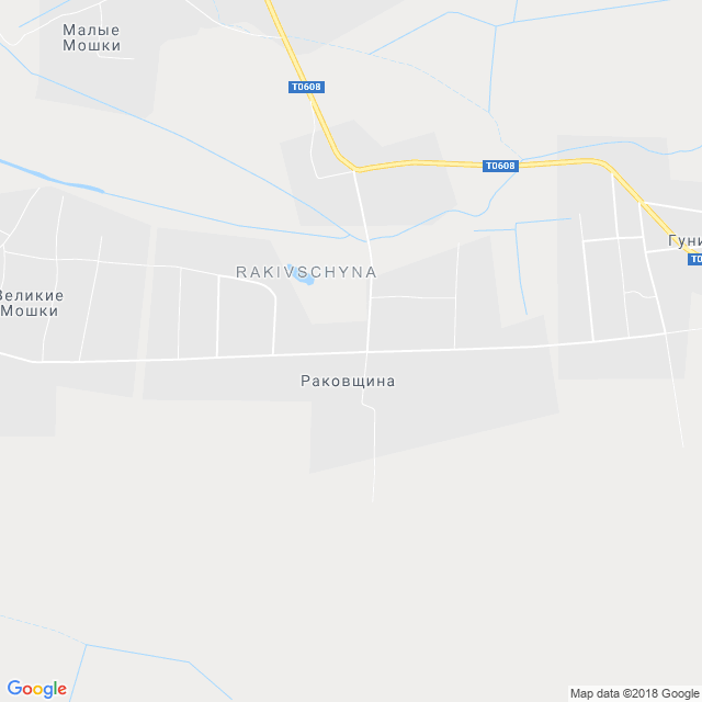 карта Раковщина