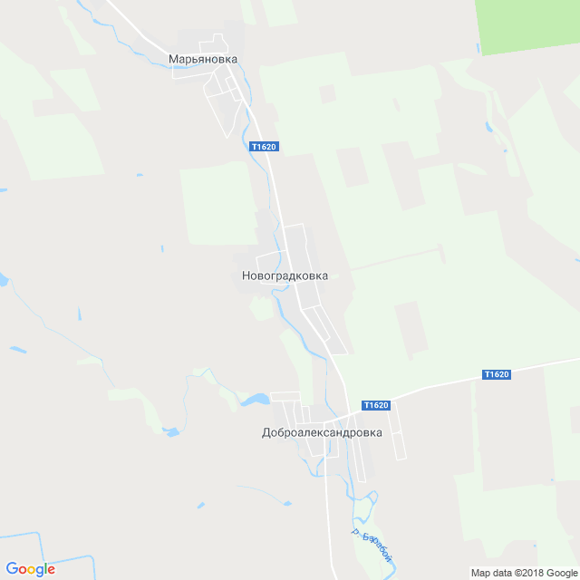 карта Новоградковка