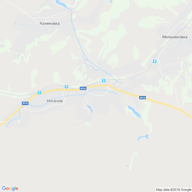 карта Носачов