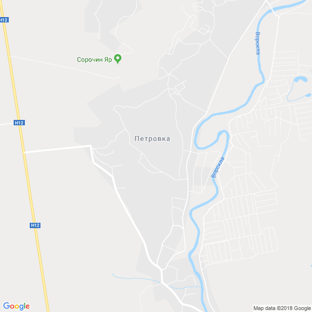 карта Петровка