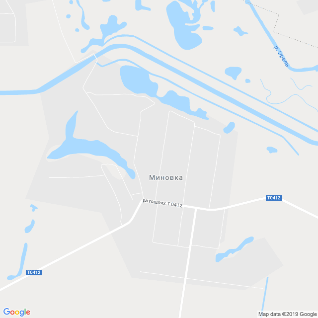 карта Миновка