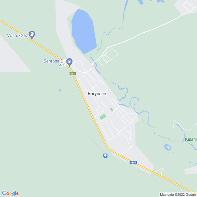 карта Богуслав