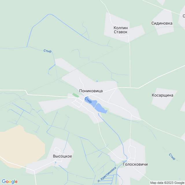 карта Пониковица