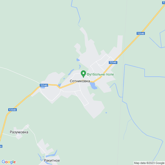 карта Сотниковка