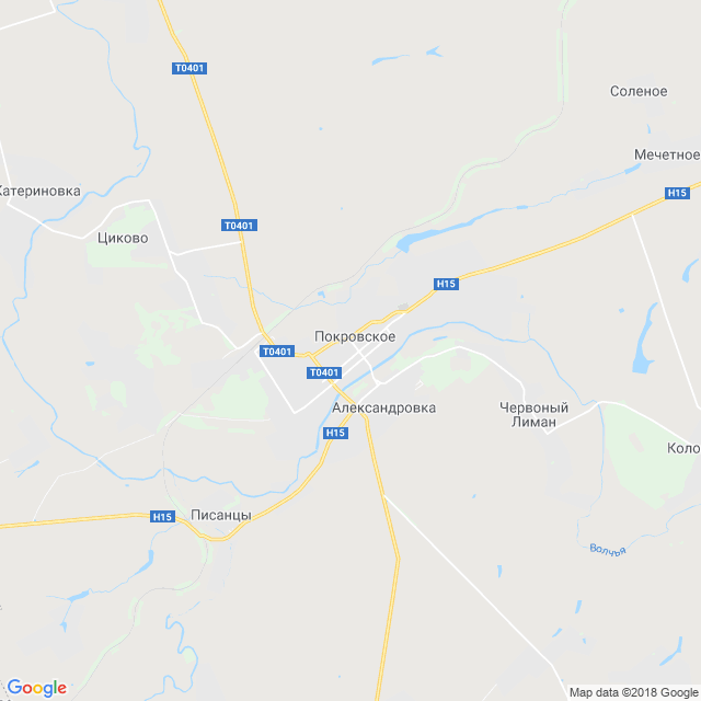 карта Покровское