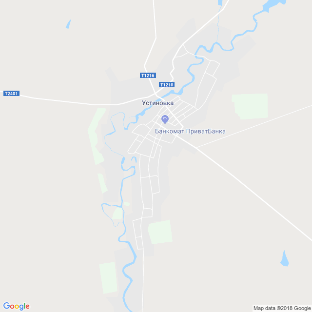 карта Устиновка