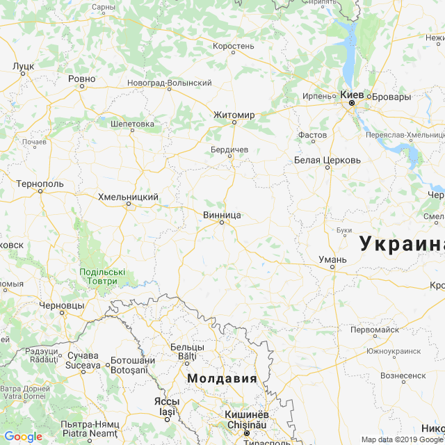 карта Винницкая область