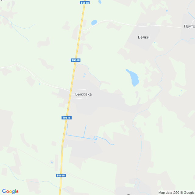 карта Быковка
