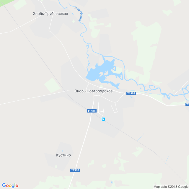 карта Знобь-Новгородское