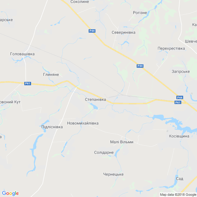 карта Степанівка