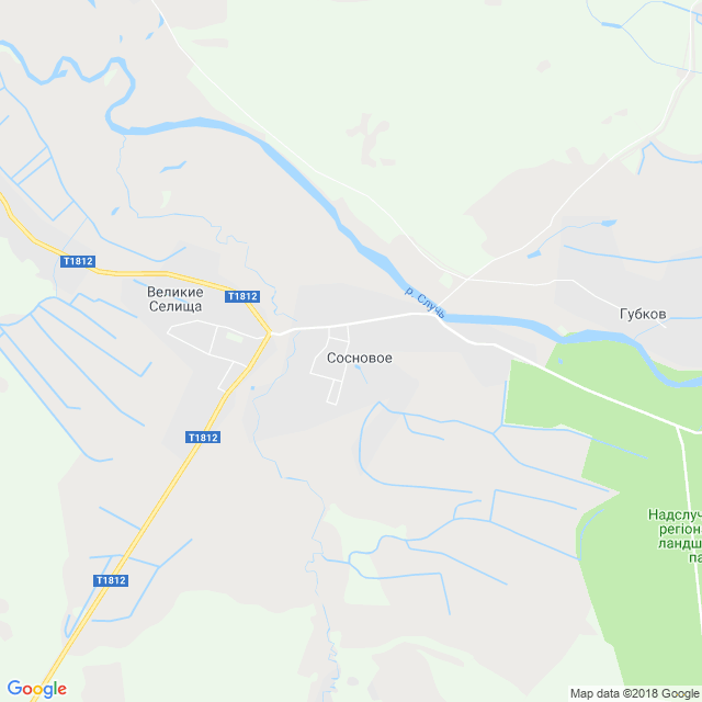 карта Сосновое