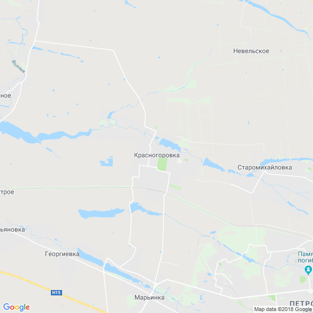 карта Красногоровка