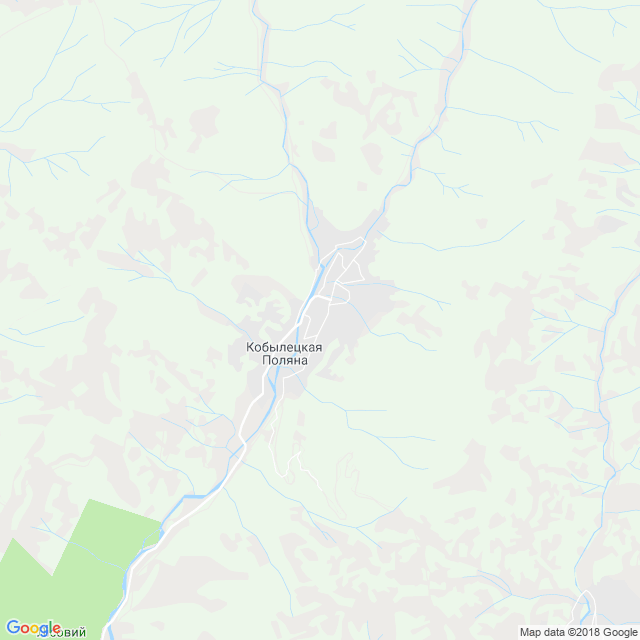 карта Кобылецкая Поляна