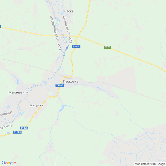 карта Песковка