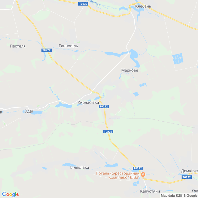 карта Кирнасівка