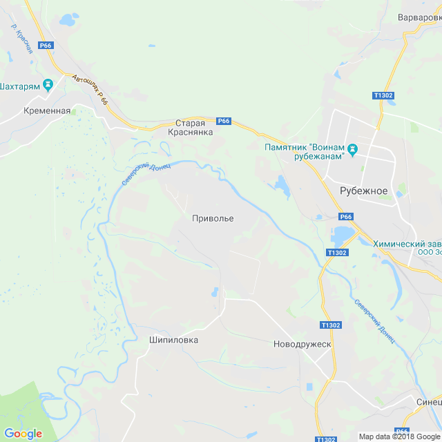 карта Приволье