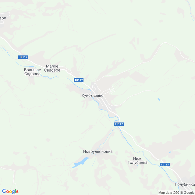 карта Куйбышево