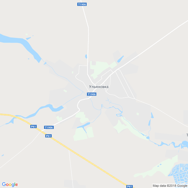 карта Ульяновка