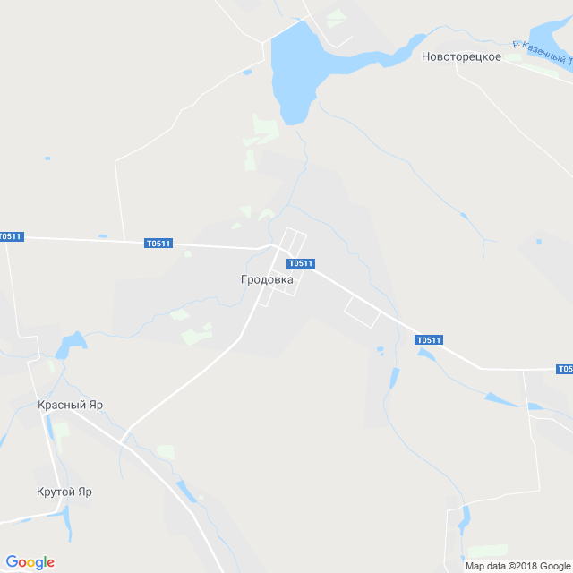 карта Гродовка