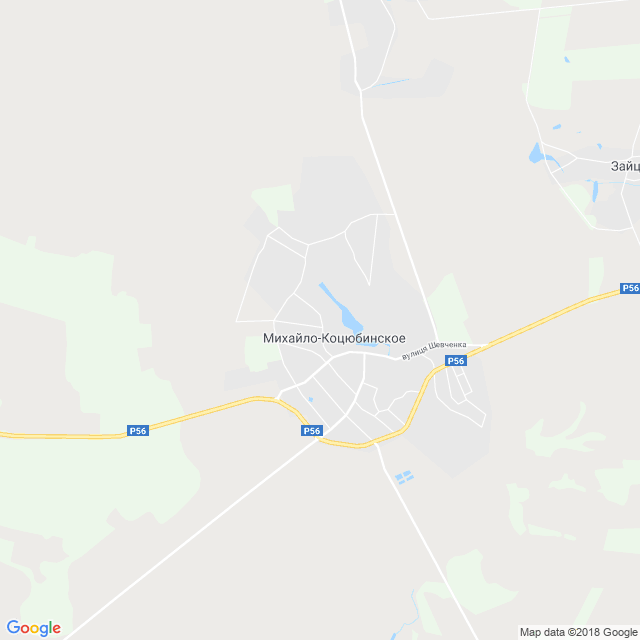 карта Михайло-Коцюбинское