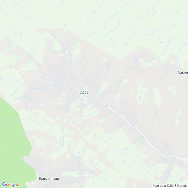 карта Оров
