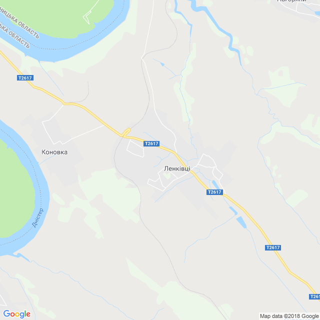 карта Ленківці