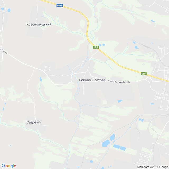 карта Боково-Платове